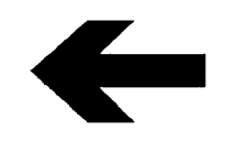 圖B.3 疏散方向指示標志