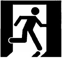 圖B.2 安全出口指示標志